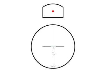 GreenFiber 4×32C + minispotting scope - zwart