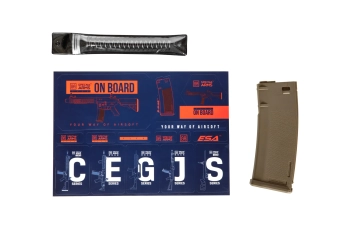 Karabinek ASG Specna Arms SA-F03 FLEX™ GATE X-ASR Half-Tan