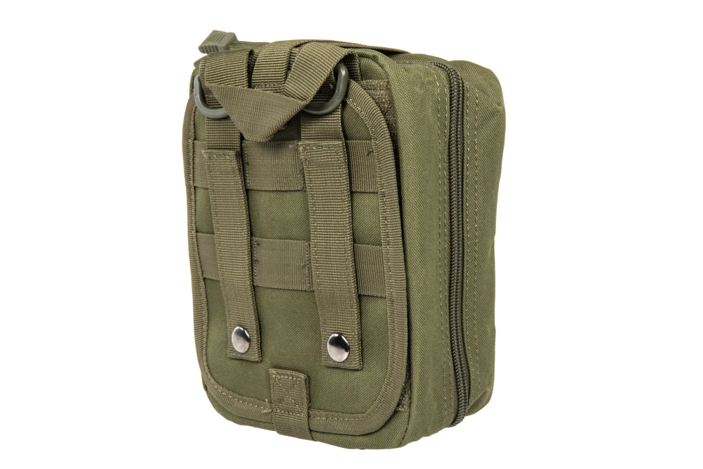 Apteczka zrywana Molle z naszywką Medyk GFC Tactical Oliwkowa