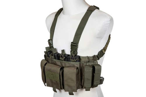 Kamizelka taktyczna Special Ops Chestrig - Zielony