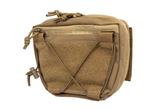 Závěsná taktická kapsa se sponou QR Wosport Coyote Brown