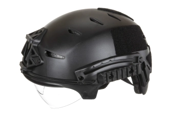 Casco protector Emerson Gear EXF Bump réplica Negro