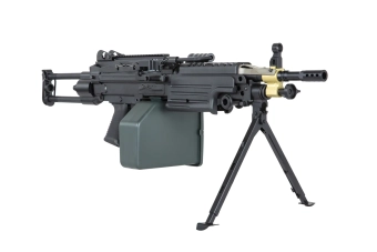 airsoft A&amp;K Cybergun M249 PARA machine gun Black (OUTLET)