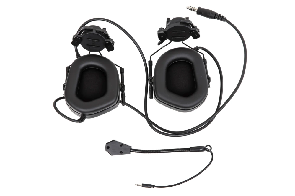Active hearing protectors Wosport HD-11 Gen. 5 MC Black