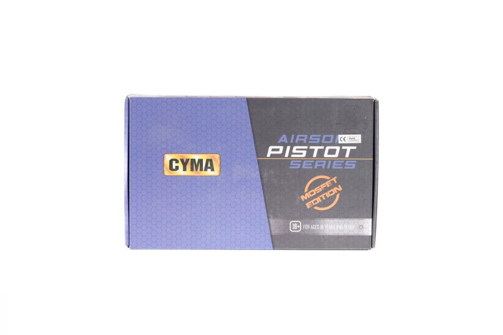 Replika elektrické pistoli CM122S MOSFET Edition - černá (OUTLET)