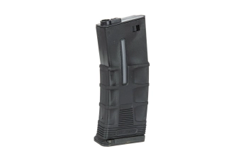 Mid-cap T-Tactical 120 ronde magazijn voor M4 / M16 replica's - zwart