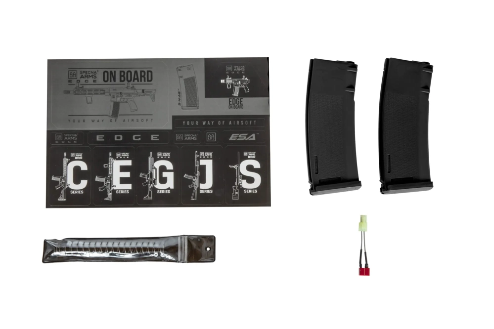 Airsoft geweer Specna Arms SA-E09 EDGE™ Kestrel™ ETU 1.14 J Zwart