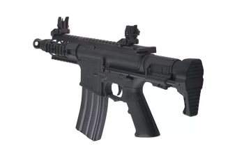 Airsoftová zbraň puškaka Stinger II PDW - černá