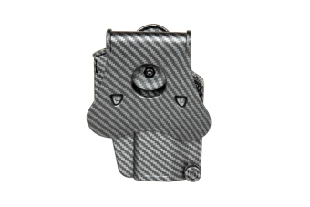 Pouzdro Per-Fit™ Multi fit, vhodné pro více než 200 zbraní (LEVÁ RUKA) - CARBON