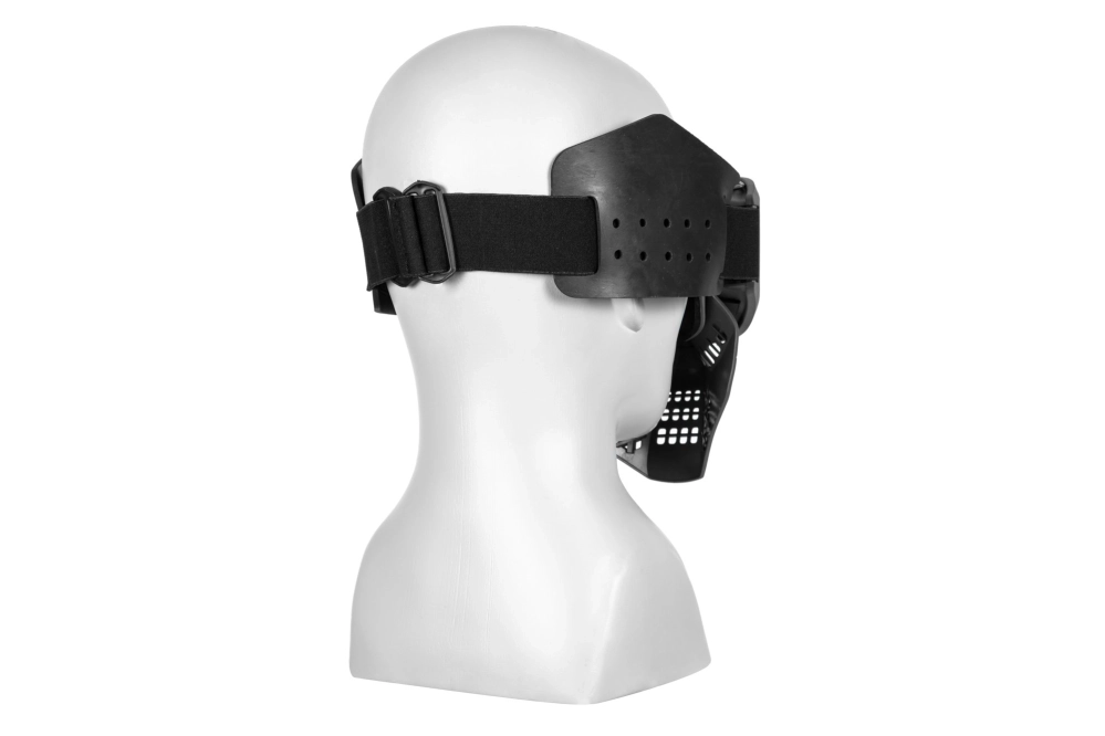 JT Full Face Mask with Goggles - Black