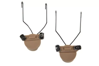 Adaptateur du kit MSA à casque - terre noire