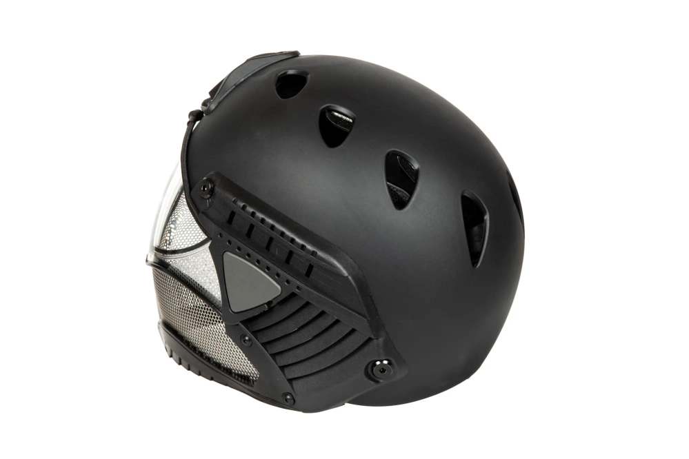 Full Face First Helmet Repllica - Black