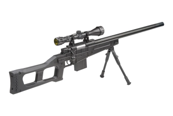 Réplique de fusil de précision MB4408D - avec lunette et bipied