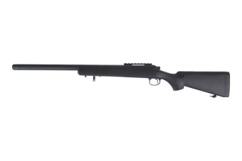 Fusil de airsoft rifle de francotirador SW-10K - negro