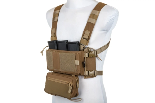 Specna Arms Tactical Adaptive V2 Tan borstlap gilet
