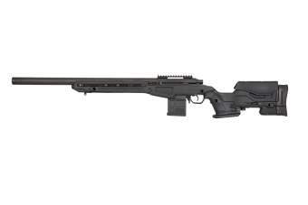 Fusil de airsoft rifle de francotirador AAC T10-S - negro