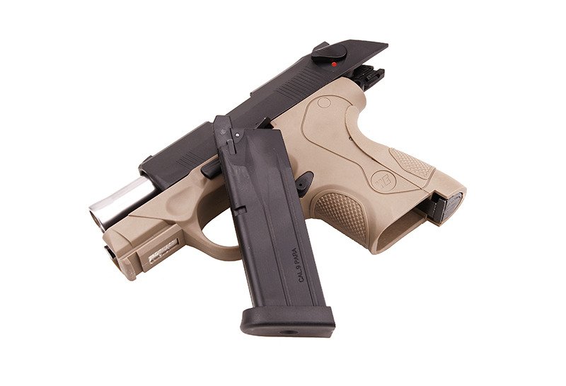 Pistola de airsoft D001 - TAN
