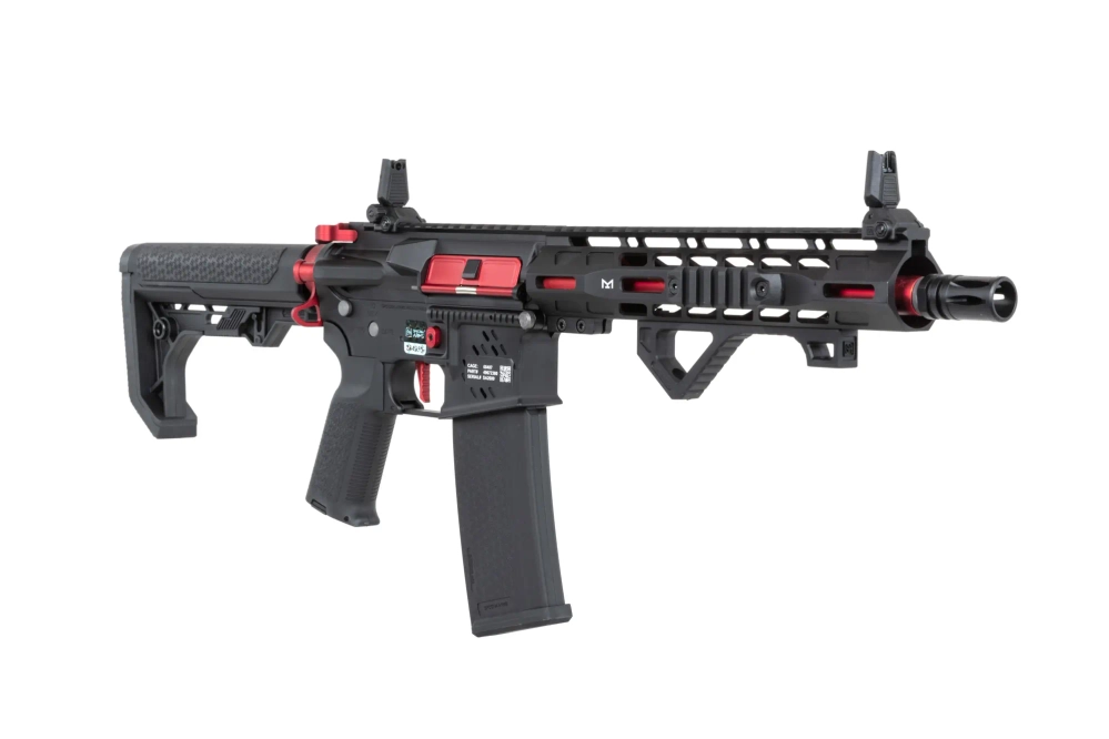 Karabinek ASG Specna Arms SA-E39-L EDGE™ Light Ops Stock HAL ETU™ Czerwony