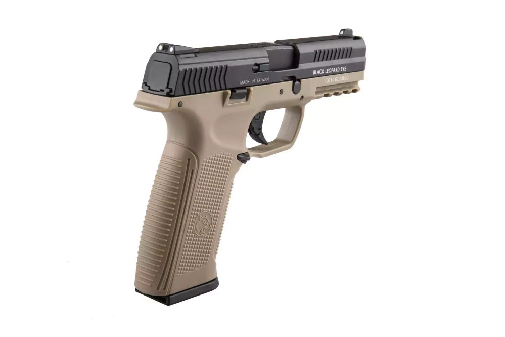 Airsoft pistole BLE - Alpha - černá/pálená 