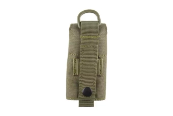 Pochette pliable pour bouteille - vert olive 