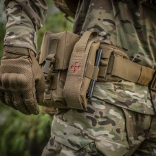 Ładownica M-Tac na opaskę uciskową zamknięta Coyote