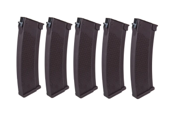 Set of 5 Mid-Cap S-Mag magazines for J-series 175 BBs Plum