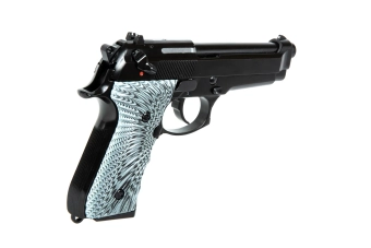 Pistolet airsoft WE M92 EAGLE Green Gas Noir