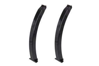 Juego de 2 cargadores de 16 balas de bajo capuchón para Umarex H&K P30 AEP réplicas Negro