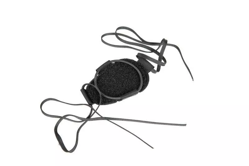 HEL-STAR 6 Attach Patch Lace Mount - Black