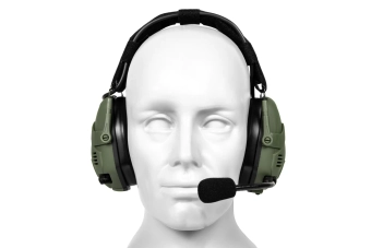 casque actif Bluetooth tactique HD-16 - Olive