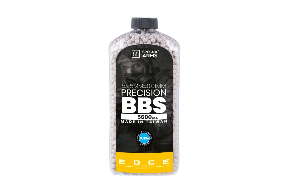 Specna Arms EDGE ULTRA™ 0.32g precision BBs - 5600 pcs - white - bottle
