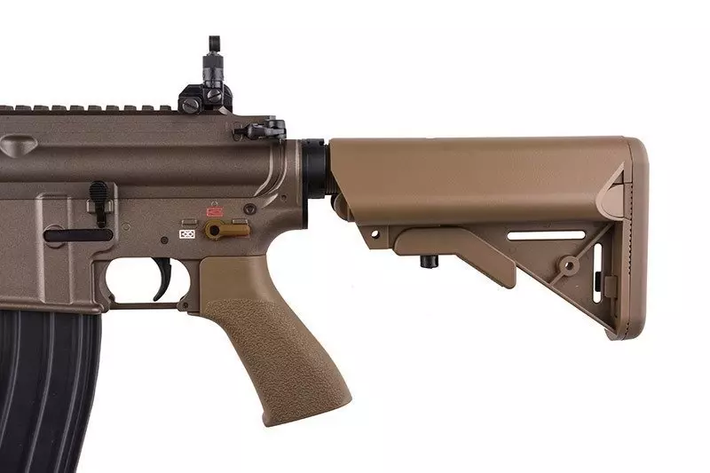 Airsoftová zbraň puškaka TM416 Delta - tan