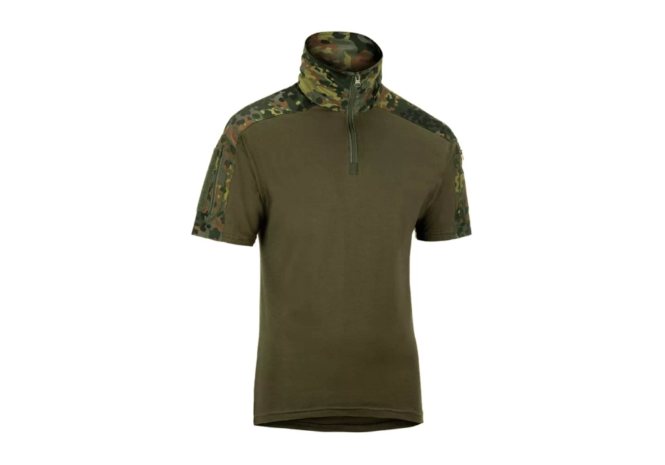 Sweat-shirt Combat Shirt à manches courtes - Flecktarn