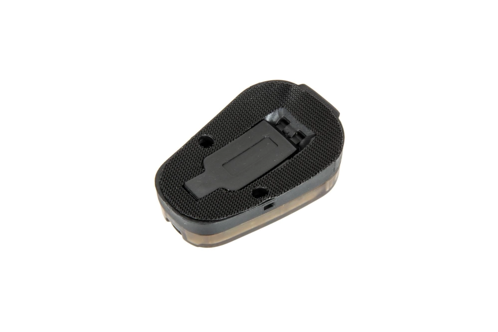 Helmet Electronic Light Marker - Red - Black