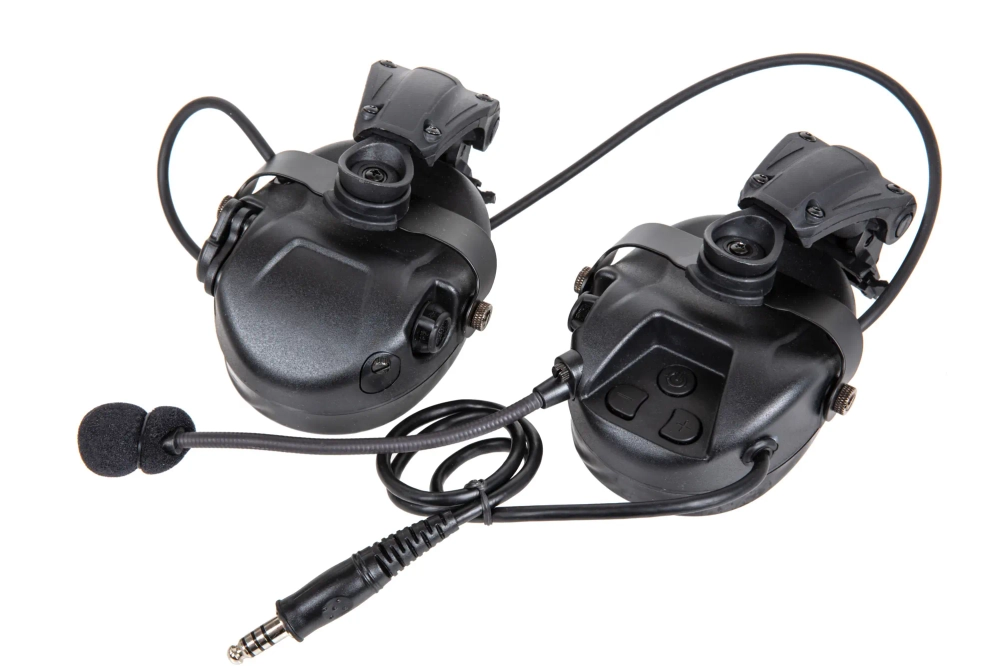 Tac-Sky WYH303 headset met ARC-montage Zwart