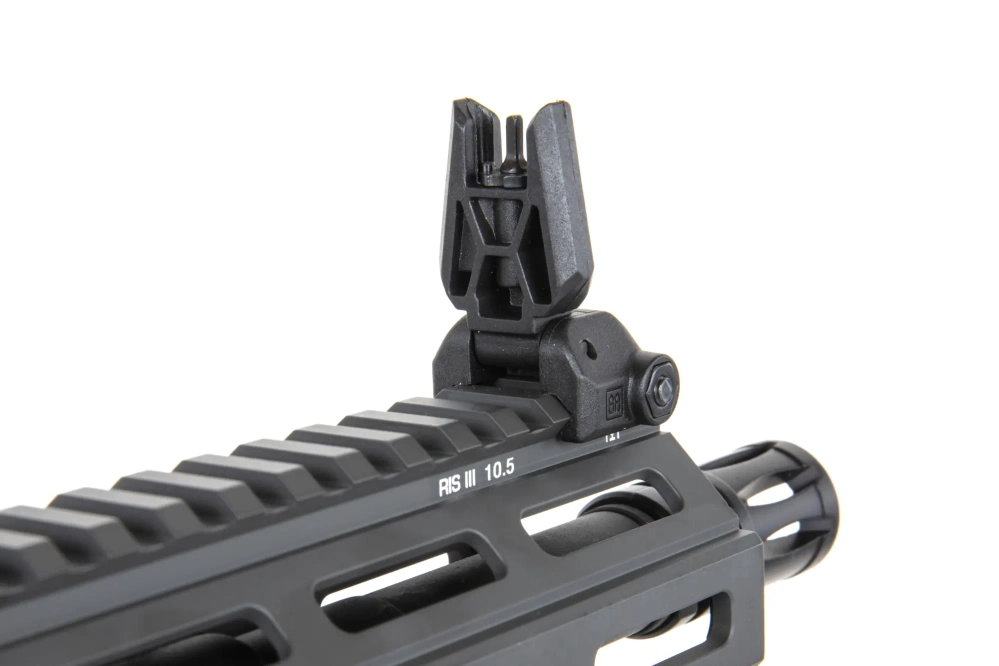 Fusil de airsoft Specna Arms Daniel Defense® RIS III 10,5'' SA-P27 PRIME™ Aster II ETU con motor brushless Gris