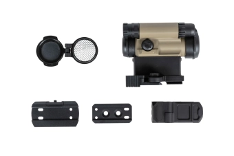 JJ Airsoft M5 kolimátor se 3 držáky Tan