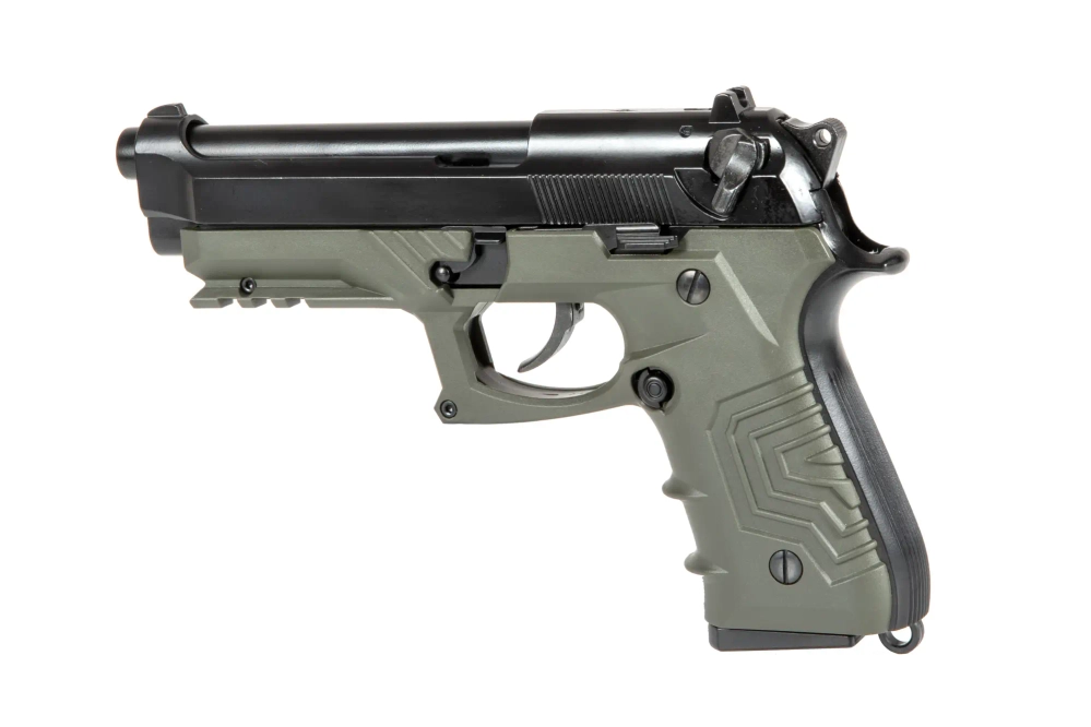 Airsoft pistole HG-173BBG-C - olivově zelená