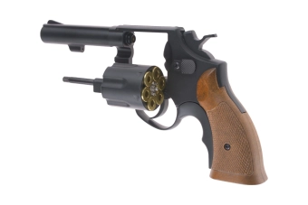 HG131B-1 Revolver Replica - Black/Wood