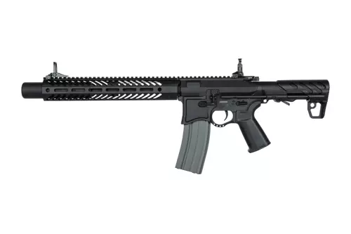 Seekins Precision 12" airsoftová zbraň karabiny SBR8 s tlumičem - černá
