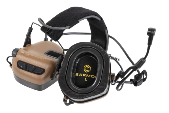 Earmor M32 Plus Actieve Gehoorbeschermers Coyote Bruin