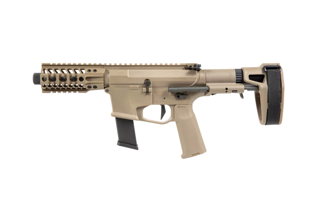 Replika pistoletu maszynowego M45S-S - Dark Earth