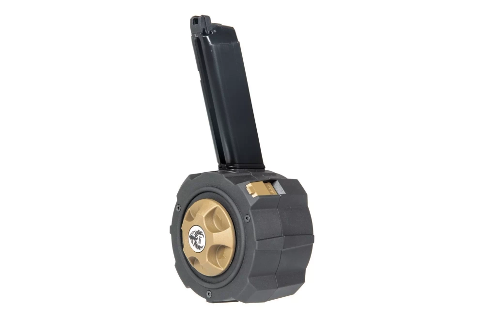 130rd Gas Drum Magazine for G17 replicas