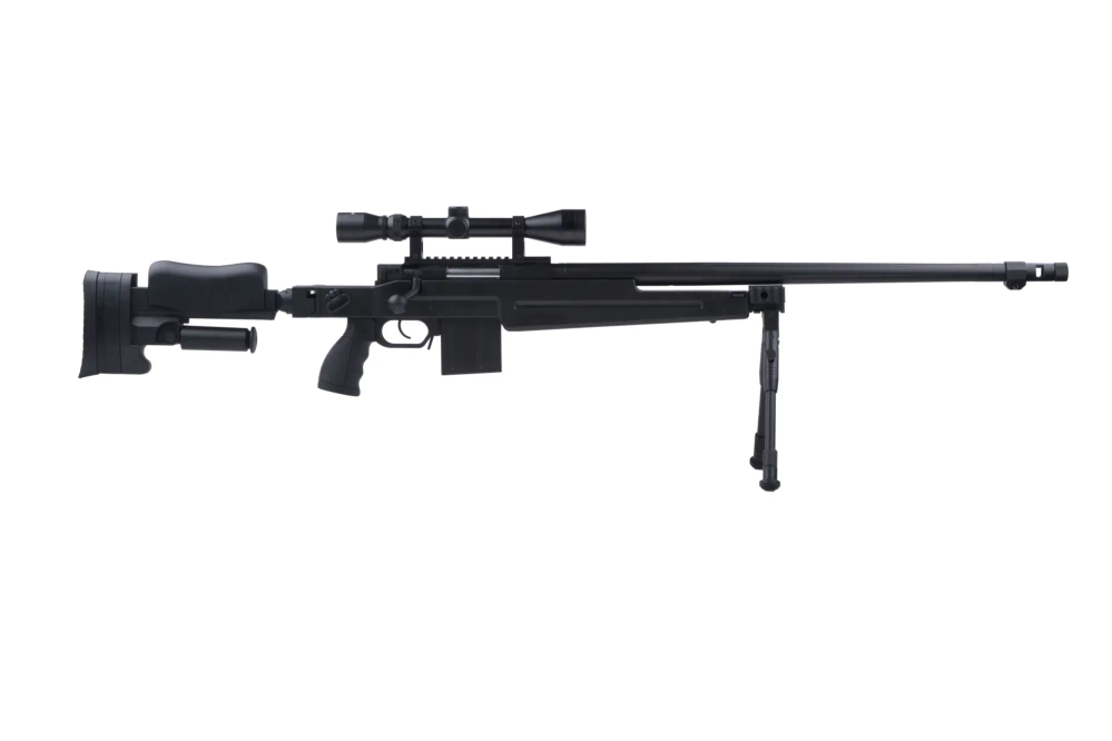 Airsoftová odstřelovací puška MB4414D - černá