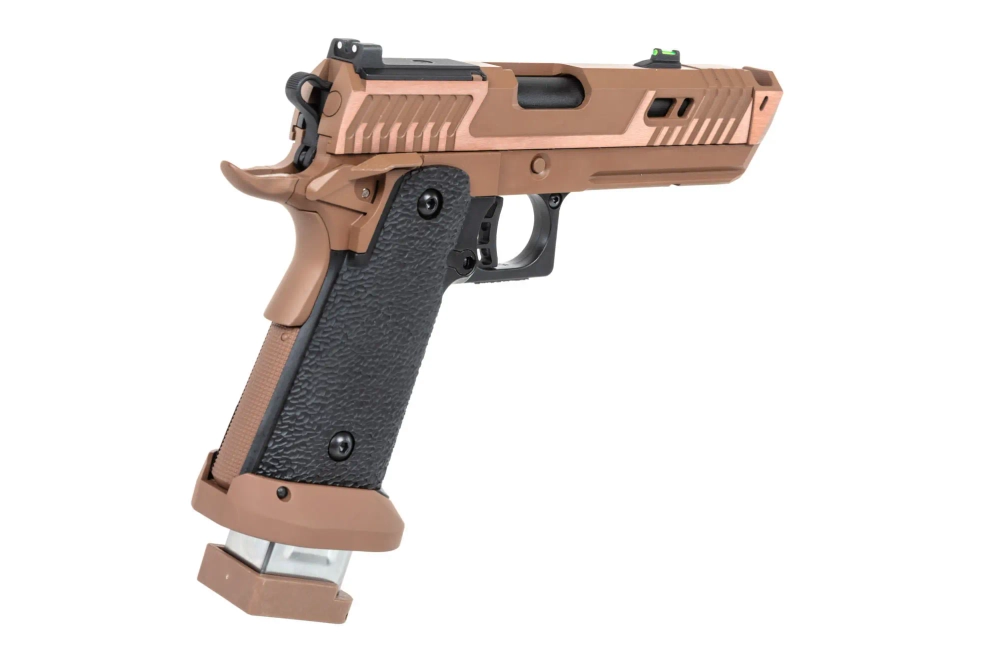 ASG SRC Sahara Viper DUAL POWER pistool met CO2-magazijn Flat Dark Earth