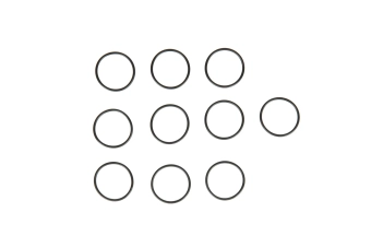 A set of spare gaskets for the cylinder head