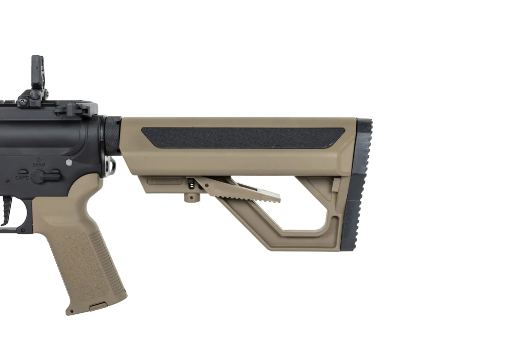Specna Arms RRA SA-P14 Prime™ HAL™ ETU Heavy Ops Stock airsoft Carbine High Torque Half-Tan Version