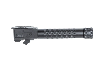 Hliníková vnější hlaveň 5KU pro repliky Umarex G19 GBB černá
