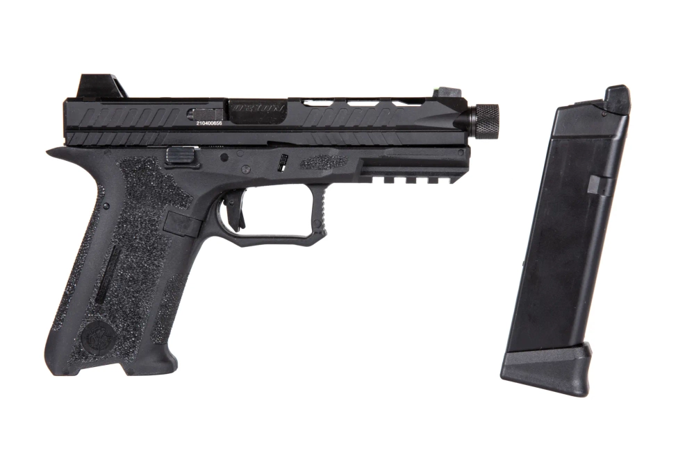 Pistola réplicas Poseidon Orion No.2 Performance GBB Negra