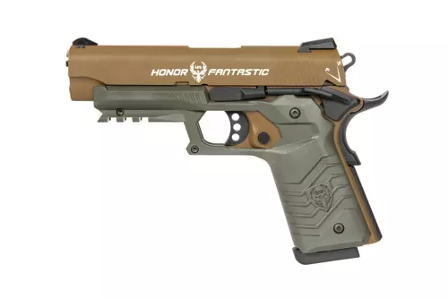 Réplique de pistolet HG-172 tan/olive